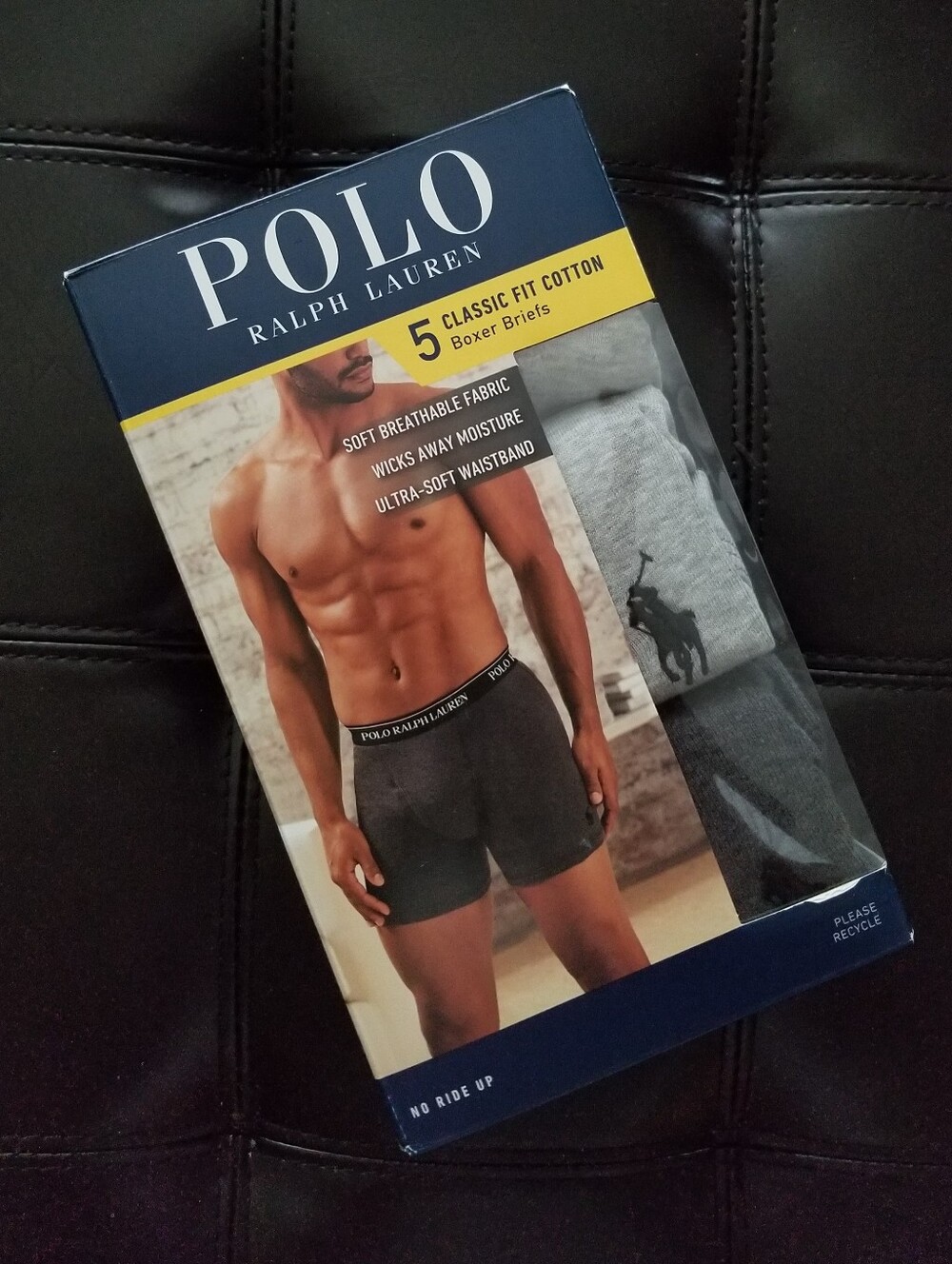 ❗Polo Ralph Lauren Classic Fit Cotton Boxer Briefs 5-pack Medium❗
